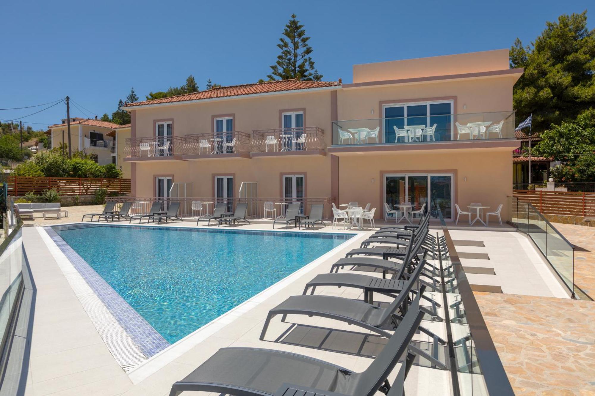 Mary Elen Boutique Hotel Argassi Bagian luar foto