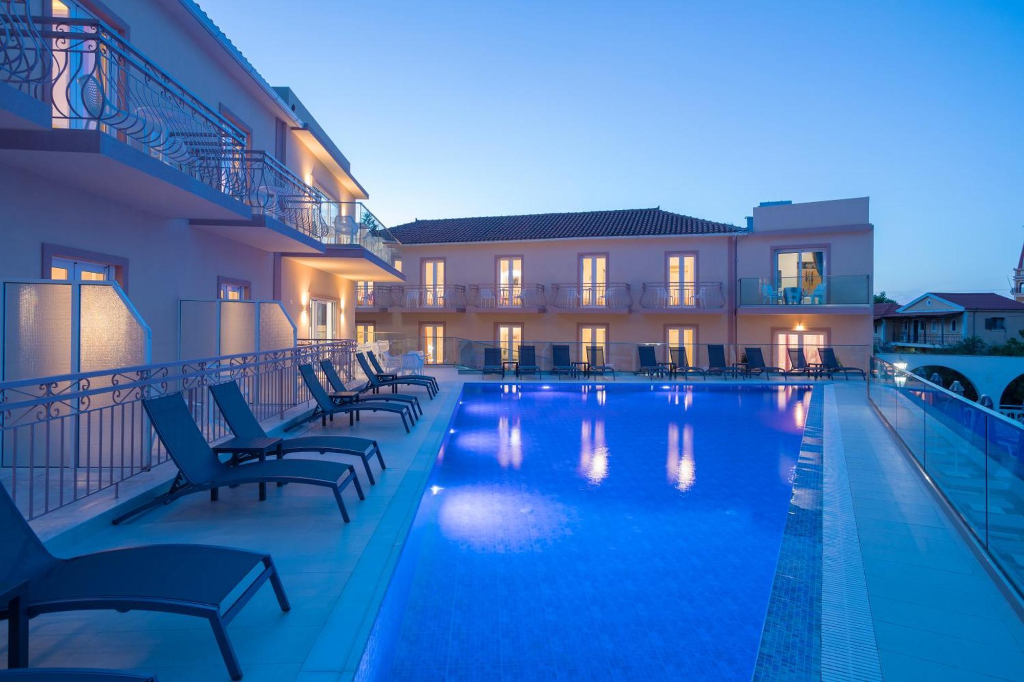 Mary Elen Boutique Hotel Argassi Bagian luar foto
